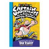 Captain Underpants and the Perilous Plot of Professor Poopypants: Color Edition (Captain Underpants #4) - The English Bookshop